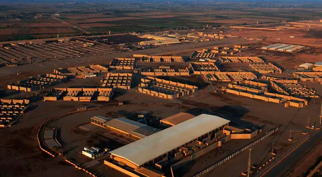 Base aérea de Balad en Bagdad, Irak.