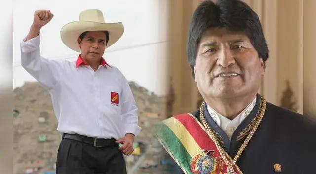 El expresidente de Bolivia, Evo Morales, volvió a felicitar este sábado 17 de abril al candidato de Perú Libre, Pedro Castillo. El expresidente de Bolivia, Evo Morales, volvió a felicitar este sábado 17 de abril al candidato de Perú Libre, Pedro Castillo.