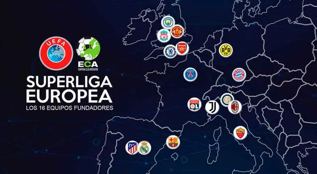 UEFA se pone firme y no quiere que clubes europeos participen en Superliga. UEFA se pone firme y no quiere que clubes europeos participen en Superliga.