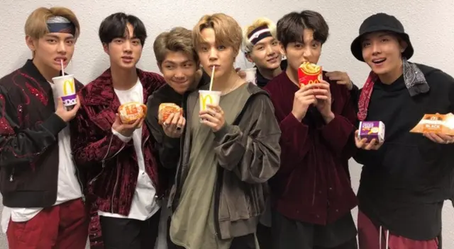 BTS se asoció con McDonald's para lanzar su propio combo, al igual que otros artistas lo han hecho anteriormente.
