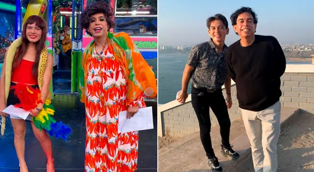 Ernesto Pimentel feliz de haber conocido a 'La Uchulú'. Ernesto Pimentel feliz de haber conocido a 'La Uchulú'.