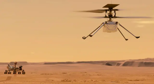 La pequeña aeronave de 1,8 kilogramos ayudará a determinar si futuras exploraciones en el Planeta Rojo podrían incluir una perspectiva aérea.