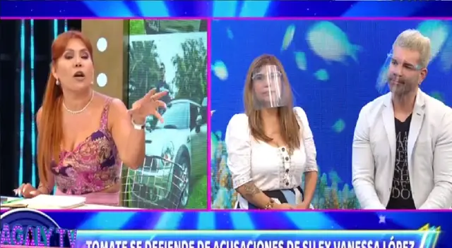 Magaly Medina cortó la entrevista tras el tenso momento con la abogada de Tomate Barraza. Magaly Medina cortó la entrevista tras el tenso momento con la abogada de Tomate Barraza.