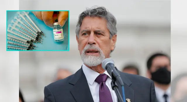 Sagasti anunció que las dosis de AstraZeneca estarán en Pucallpa para vacunación COVID-19.