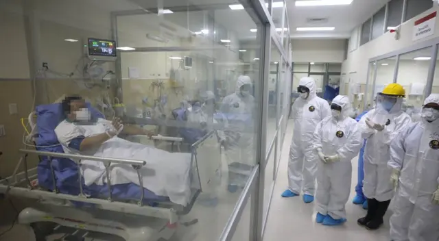 La región Piura reportó la ausencia de camas UCI y carencia de oxígeno medicinal. La región Piura reportó la ausencia de camas UCI y carencia de oxígeno medicinal.