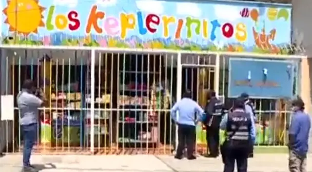 Al interior del nido se encontraron a tres menores de edad y una profesora que dictaba clases virtuales.