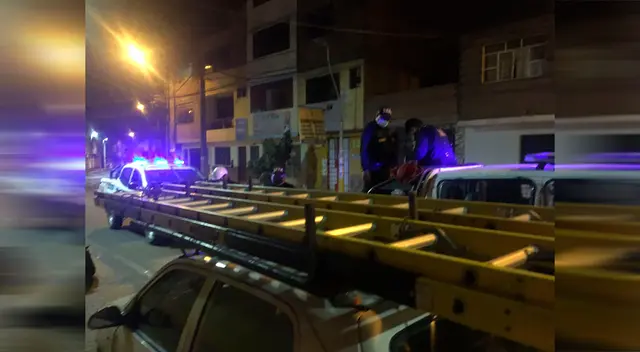 Serenos detuvieron a delincuente.