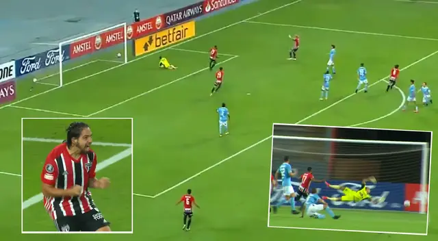 Sao Paulo sorprendió a Sporting Cristal en el segundo tiempo por Copa Libertadores 2021.