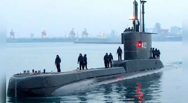 Indonesia: autoridades buscan a submarino desaparecido con 53 tripulantes a bordo al norte de Bali. Indonesia: autoridades buscan a submarino desaparecido con 53 tripulantes a bordo al norte de Bali.