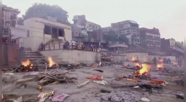 Los fallecidos son tres veces más de lo normal durante la presente segunda oleada del coronavirus en la India.