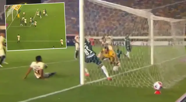 Palmeiras se puso arriba en el marcador ante Universitario a los 20 minutos del primer tiempo. Palmeiras se puso arriba en el marcador ante Universitario a los 20 minutos del primer tiempo.