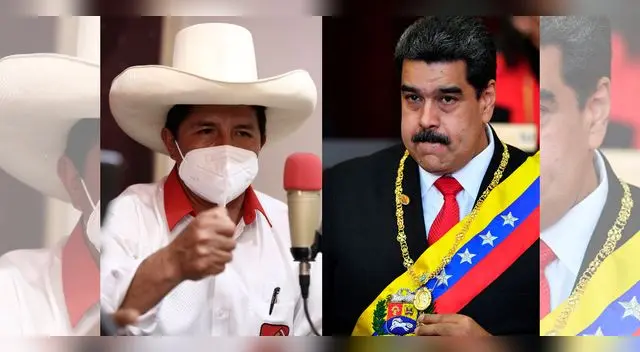 Pedro Castillo le dijo a Maduro que primero se fije en los problemas de su país ante de hablar del Perú.