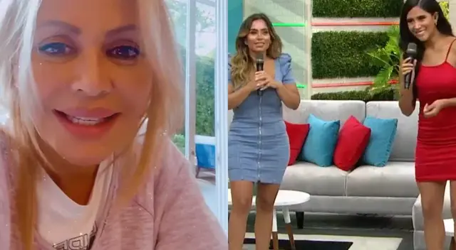 La conductora Gisela Valcárcel aseguró que trabaja feliz viendo a su hija Ethel Pozo y sus compañeros en América Hoy. La conductora Gisela Valcárcel aseguró que trabaja feliz viendo a su hija Ethel Pozo y sus compañeros en América Hoy.