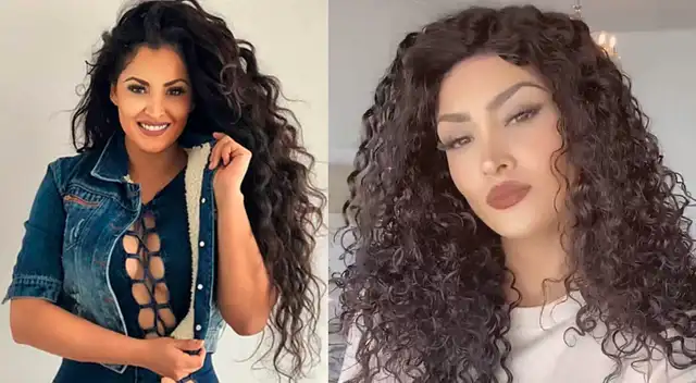 Micheille Soifer regresa a sus inicios con cabello negro y rulos