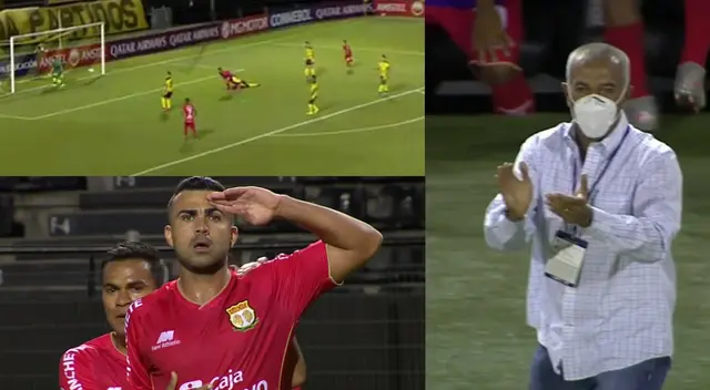 Sport Huancayo puso el empate ante Peñarol en solo un minuto por la Copa Sudamericana.