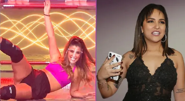 Yahiara Plasencia se mostró feliz al ver que el nuevo ingreso de Esto es guerra fue Karen Dejo.