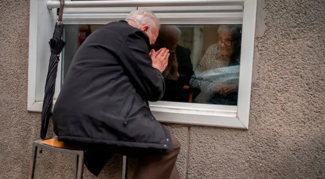 Xavier asegura que visitará a su esposa todos los días mientras pueda.