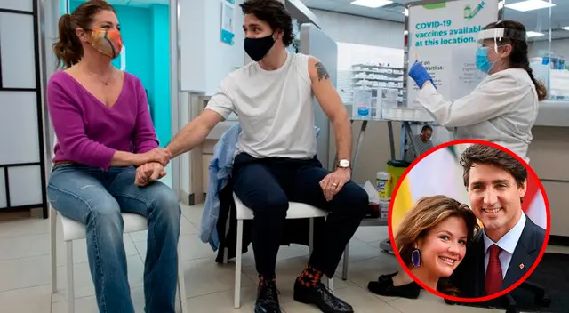 Los Trudeaus fueron inmunizados con la vacuna Oxford-AstraZeneca en la farmacia Rexall en Ottawa. Los Trudeaus fueron inmunizados con la vacuna Oxford-AstraZeneca en la farmacia Rexall en Ottawa.