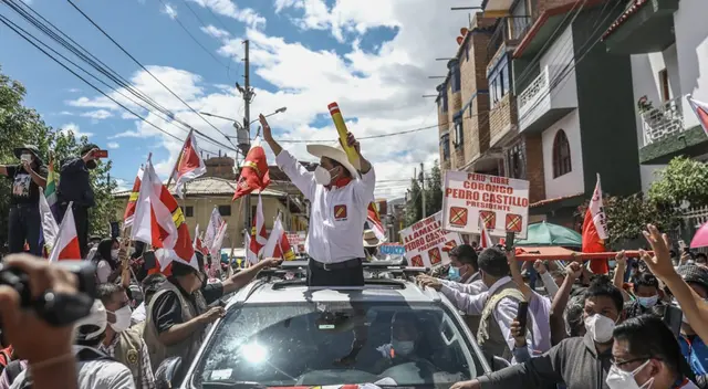 Pedro Castillo empezó con actividades proselitistas de cara a la segunda vuelta.