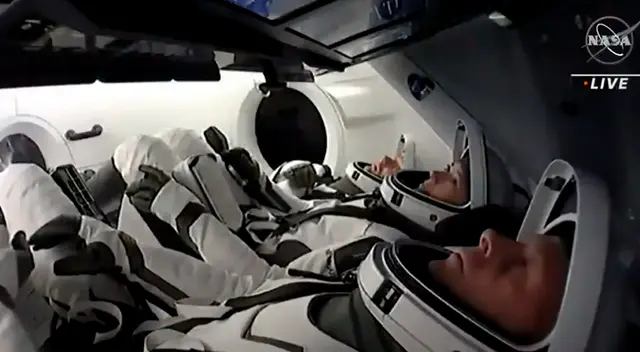 “No había ningún peligro real para la tripulación o la nave espacial”, indicó la portavoz de la NASA Kelly Humphries.