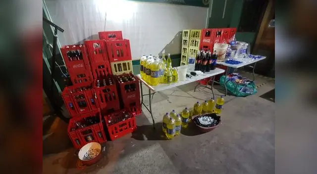 falsificaban  marcas de gaseosas conocidas