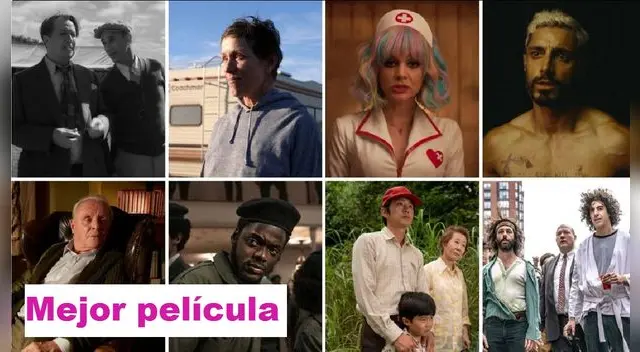 Estas son las nominadas a mejor película en los Premios Oscar 2021.