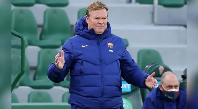 A Koeman no le asusta las amenazas de la UEFA.