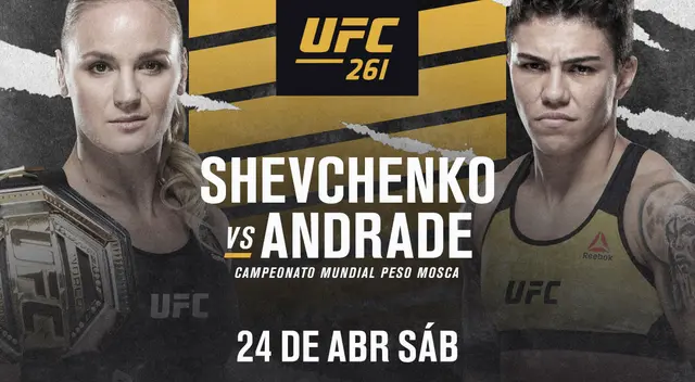 Conoce aquí cómo y en dónde ver la pelea entre Valentina Shevchenko vs. Jéssica Andrade EN VIVO. Conoce aquí cómo y en dónde ver la pelea entre Valentina Shevchenko vs. Jéssica Andrade EN VIVO.