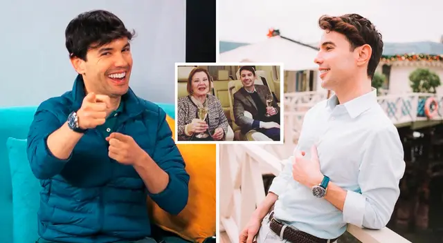 Bruno Pinasco feliz por su mamá porque recibió la vacuna contra el COVID-19. Bruno Pinasco feliz por su mamá porque recibió la vacuna contra el COVID-19.