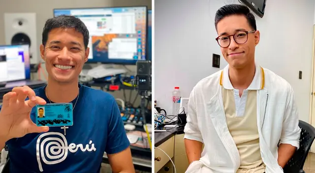 Tony Succar emocionado por tener su primer su DNI.