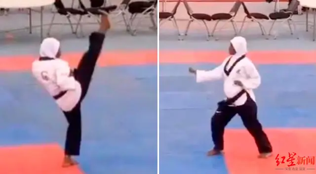 Aminat Idrees logró ganar medallas de oro, plata y bronce en Taekwondo.