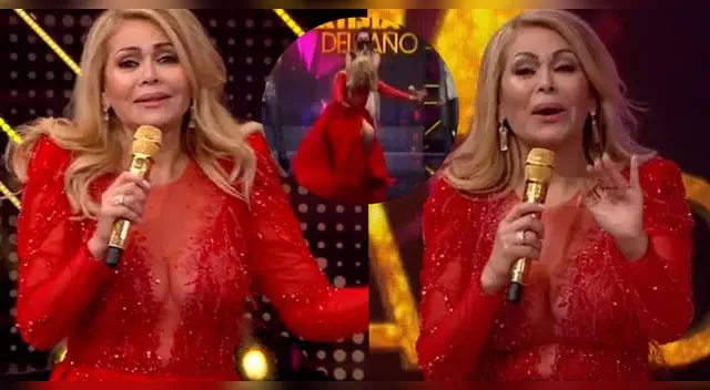 Gisela Valcárcel tuvo pequeño tropezón al inicio de su programa 'El artista del año'. Gisela Valcárcel tuvo pequeño tropezón al inicio de su programa 'El artista del año'.