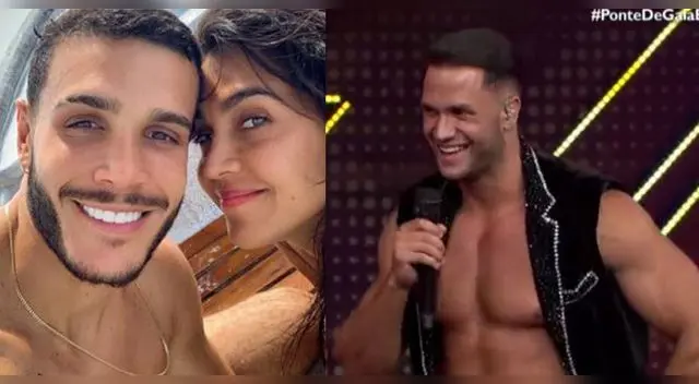 Vania Bludau y Mario Irivarren se vacilan tras presentación de Fabio Agostini.