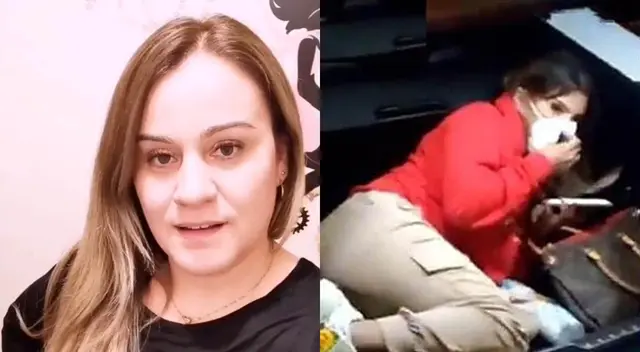 Lourdes Sacín sobre fotos de Yahaira Plasencia en maletera.