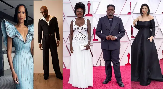 Ya van llegando los protagonistas de la noche de los Oscars 2021.