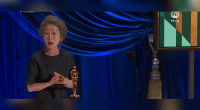 Surcoreana Yuh-Jung Youn muy emocionada por la mención dada por la Academia. Surcoreana Yuh-Jung Youn muy emocionada por la mención dada por la Academia.