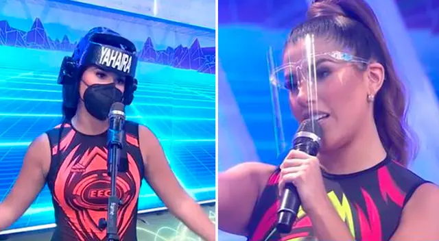 Yahaira Plasencia juró que no rompería protocolos. Yahaira Plasencia juró que no rompería protocolos.