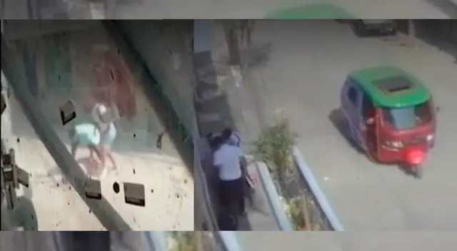 Delincuentes armados asaltan a una mujer y a un hombre en la misma calle de San Juan de Lurigancho