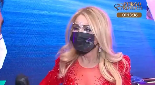 Gisela Valcárcel agradeció a los televidentes por haber sintonizado El Artista del Año en su regreso a la televisión tras más de un año. Gisela Valcárcel agradeció a los televidentes por haber sintonizado El Artista del Año en su regreso a la televisión tras más de un año.