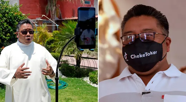 El Padre Cheke aprendió a editar y publicar videos en los que actúa, pone música y muestra cómicas escenas, y que suman en total 3,2 millones de me gusta en TiKTok. El Padre Cheke aprendió a editar y publicar videos en los que actúa, pone música y muestra cómicas escenas, y que suman en total 3,2 millones de me gusta en TiKTok.