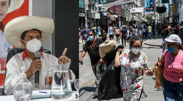 Empresarios de Gamarra rechazan candidatura de Pedro Castillo