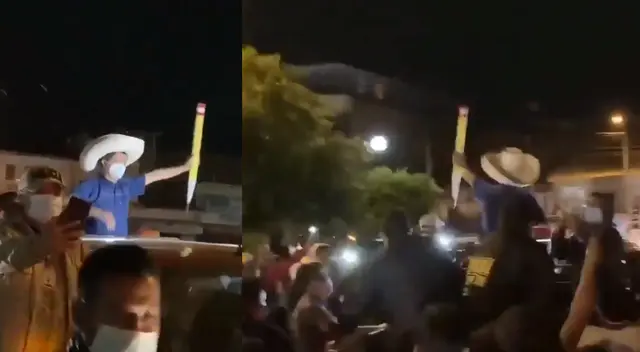 Pedro Castillo continúa con su campaña electoral a nivel nacional.