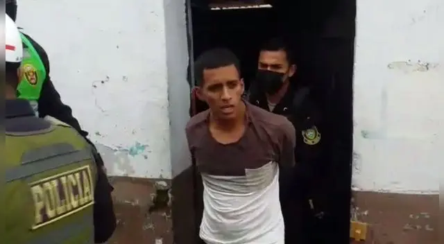 Sujeto fue trasladado a la comisaría Sujeto fue trasladado a la comisaría