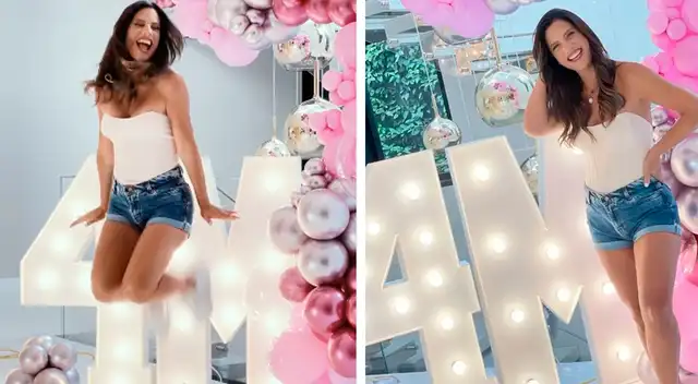 María Pía Copello feliz por lograr 4 millones de fans.