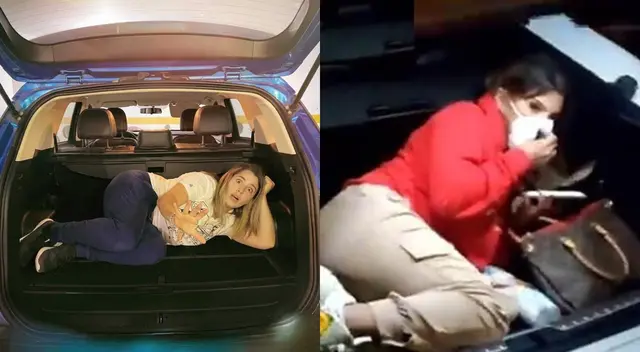 Yiddá Eslava imitó el momento que Yahaira Plasencia pasó en la maletera, y reflexionó sobre la fiesta covid que realizó en plena pandemia.