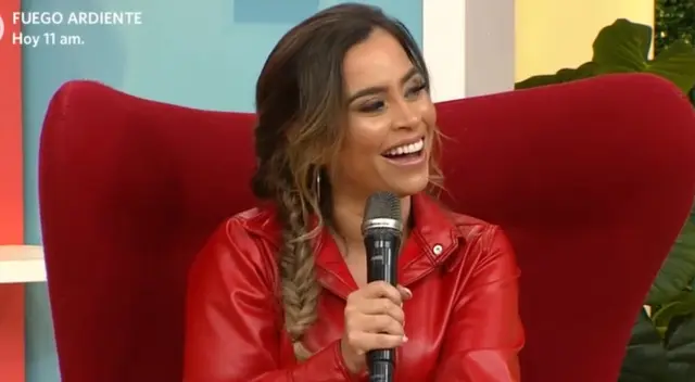 Ethel Pozo fue cuestionada en América Hoy si recibe mensajes todas las mañanas de una persona especial, y ella terminó revelando su situación sentimental.