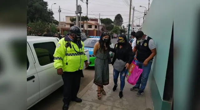 Mujer fue trasladada a la comisaría Mujer fue trasladada a la comisaría