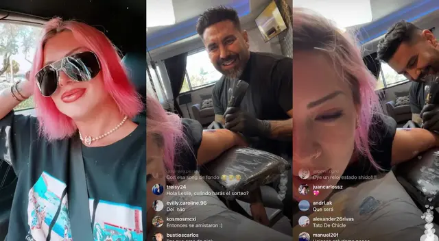 Stefano Alcántara respondió algunas preguntas para los seguidores de Leslie Shaw mientras realizaba su trabajo. Stefano Alcántara respondió algunas preguntas para los seguidores de Leslie Shaw mientras realizaba su trabajo.