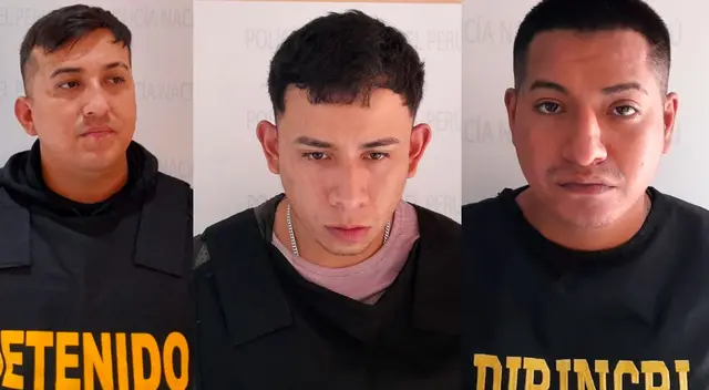 Los detenidos tenían dos armas Los detenidos tenían dos armas