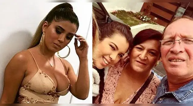 Yahaira Plasencia tras esconderse en la maletera. Yahaira Plasencia tras esconderse en la maletera.